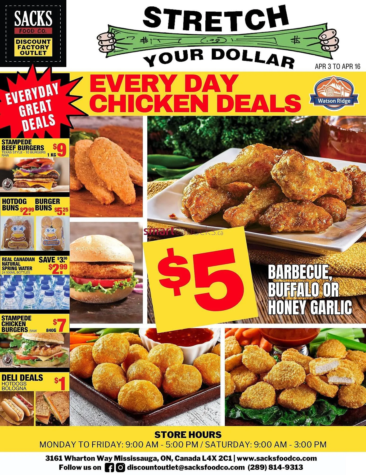 Sacks Food Co. flyer from April 4 to April 10 2024 - flyer page