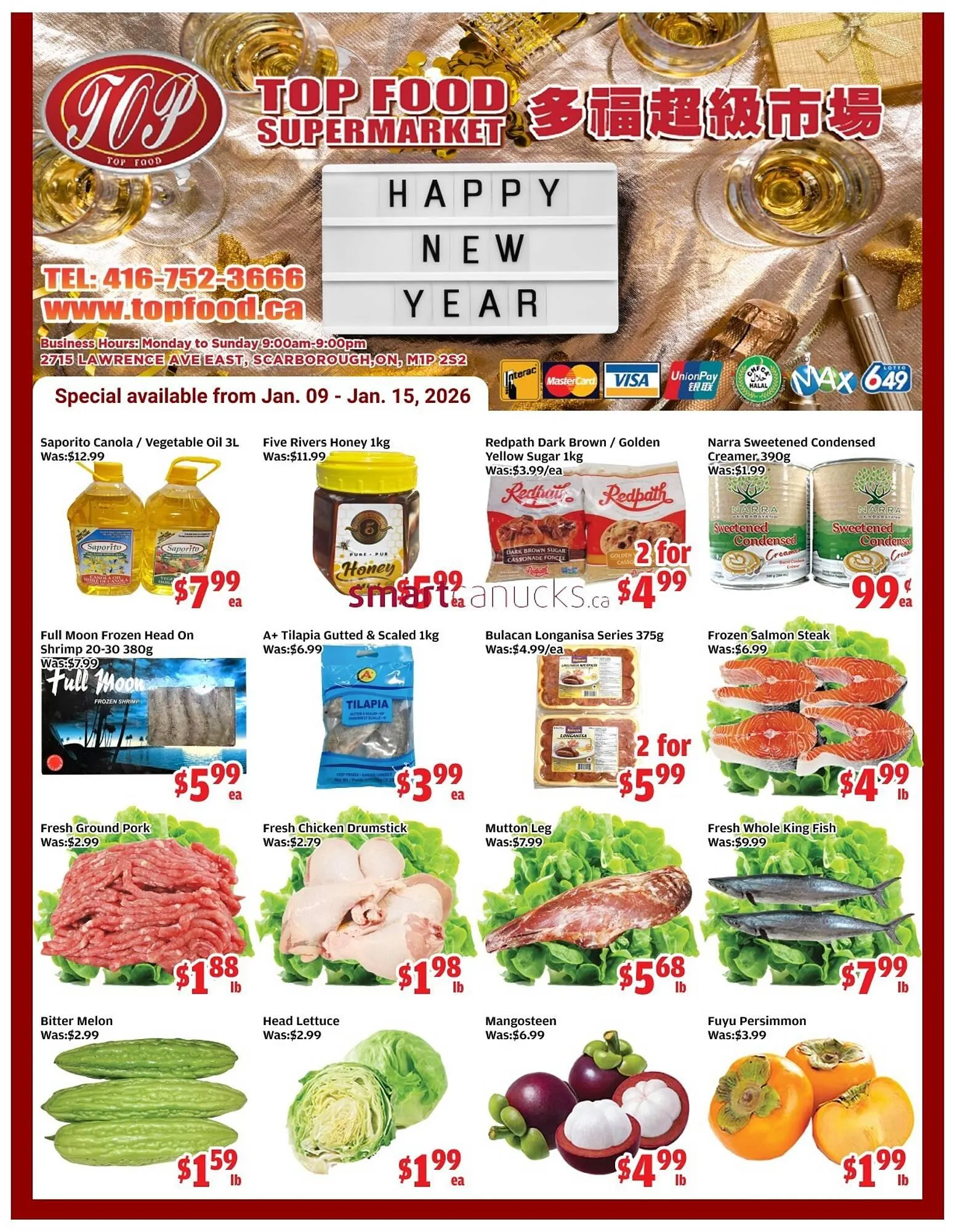 Top Food Supermarket flyer from January 9 to January 15 2026 - flyer page 1
