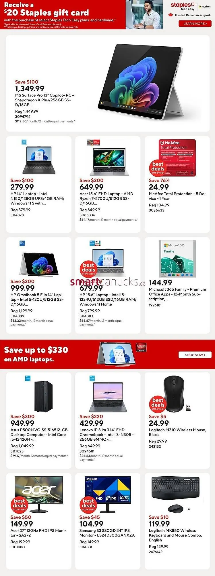 Staples flyer from May 16 to May 22 2025 - flyer page 4