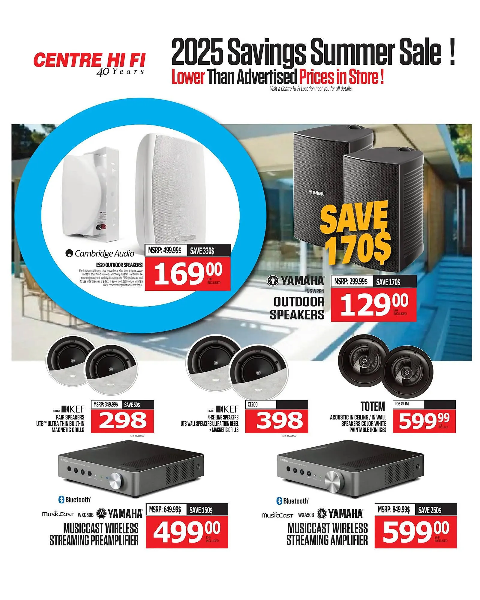 Centre Hi-Fi flyer from July 18 to July 24 2025 - flyer page 3