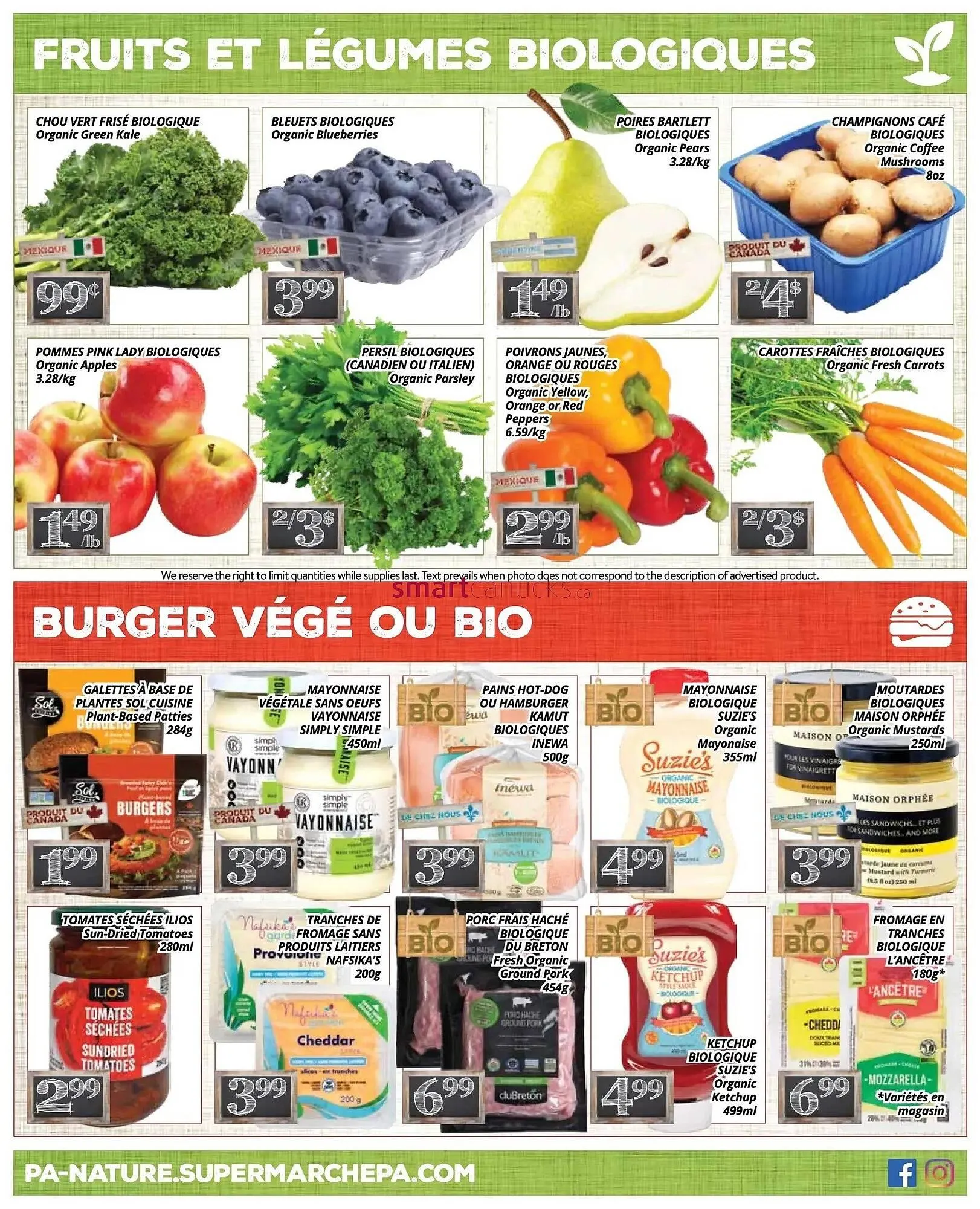 Supermarché PA flyer from March 28 to April 3 2025 - flyer page 4