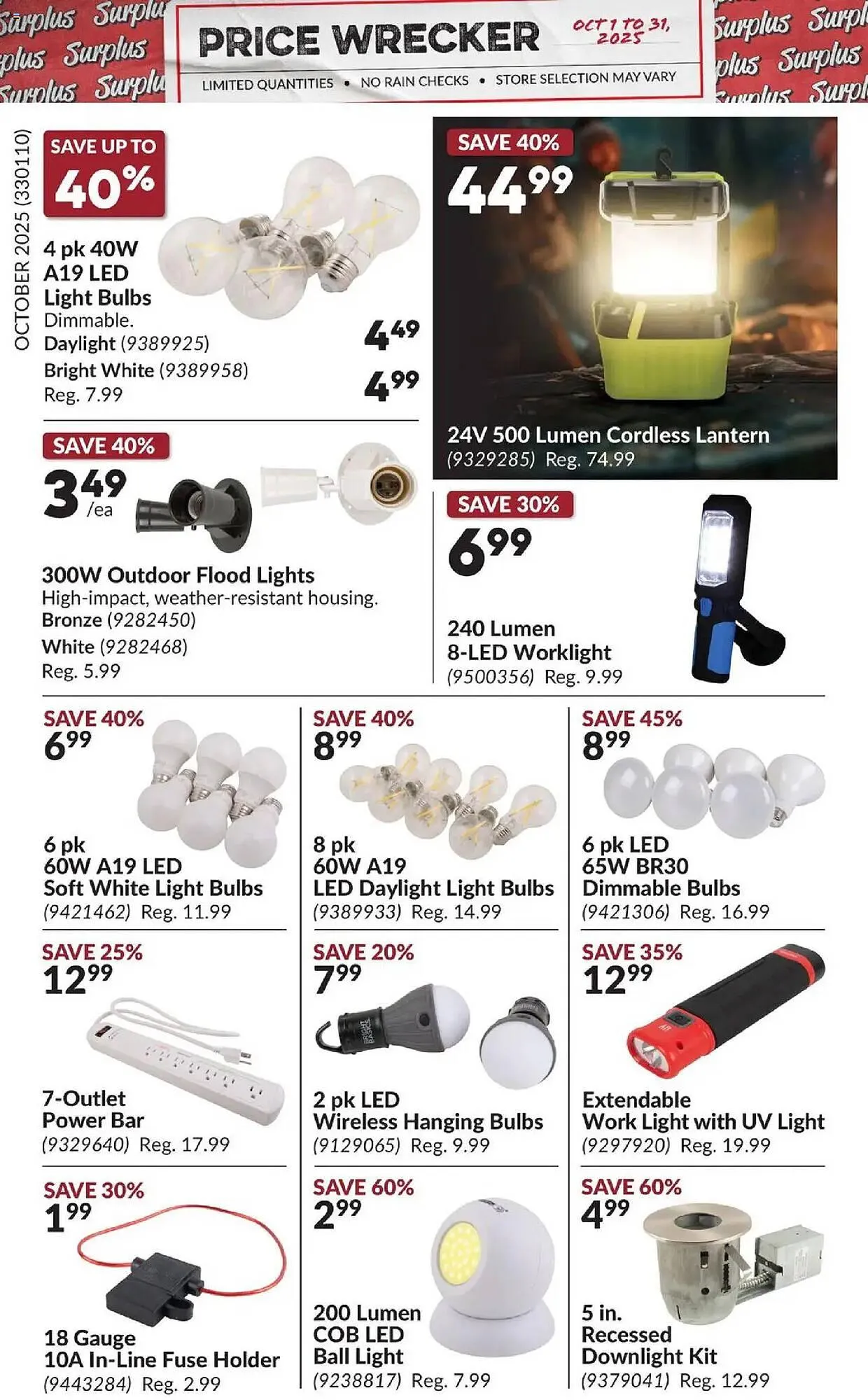 Princess Auto flyer from October 1 to November 1 2025 - flyer page 4