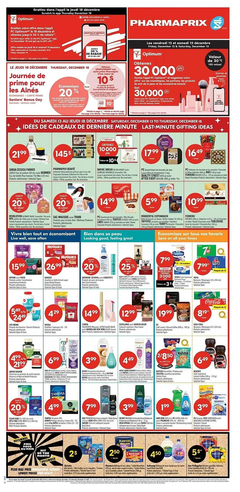 Shoppers Drug Mart flyer from December 12 to December 17 2025 - flyer page 4