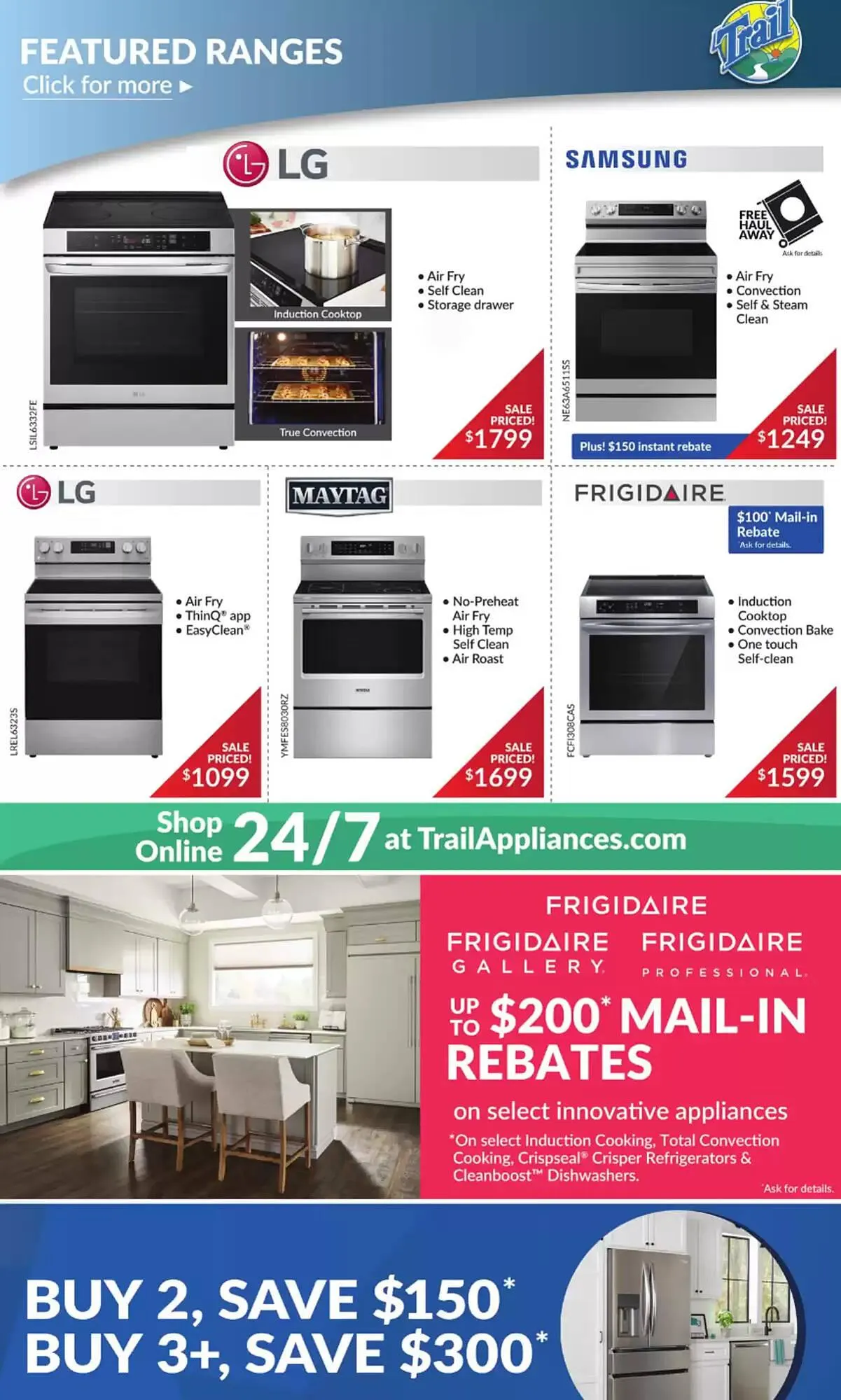Trail Appliances flyer from March 14 to March 13 2026 - flyer page 3