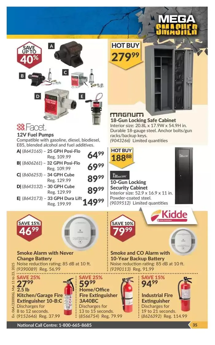 National Sale from March 11 to March 23 2025 - flyer page 40