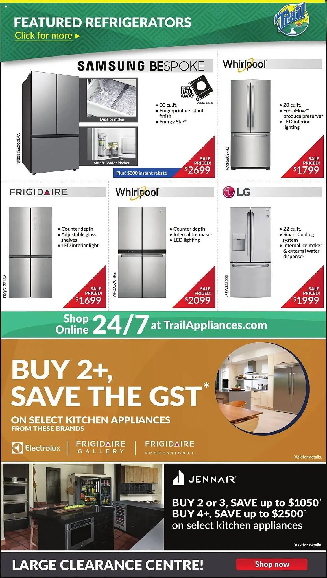 Trail Appliances flyer from April 3 to April 13 2025 - flyer page 2