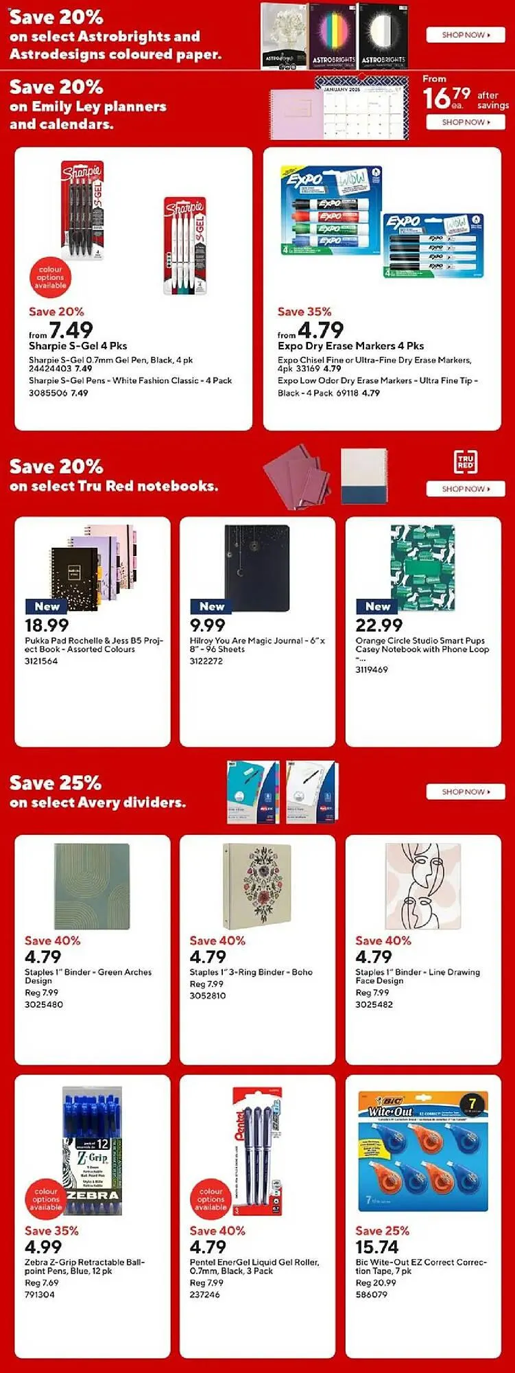 Staples flyer from October 10 to October 13 2025 - flyer page 10