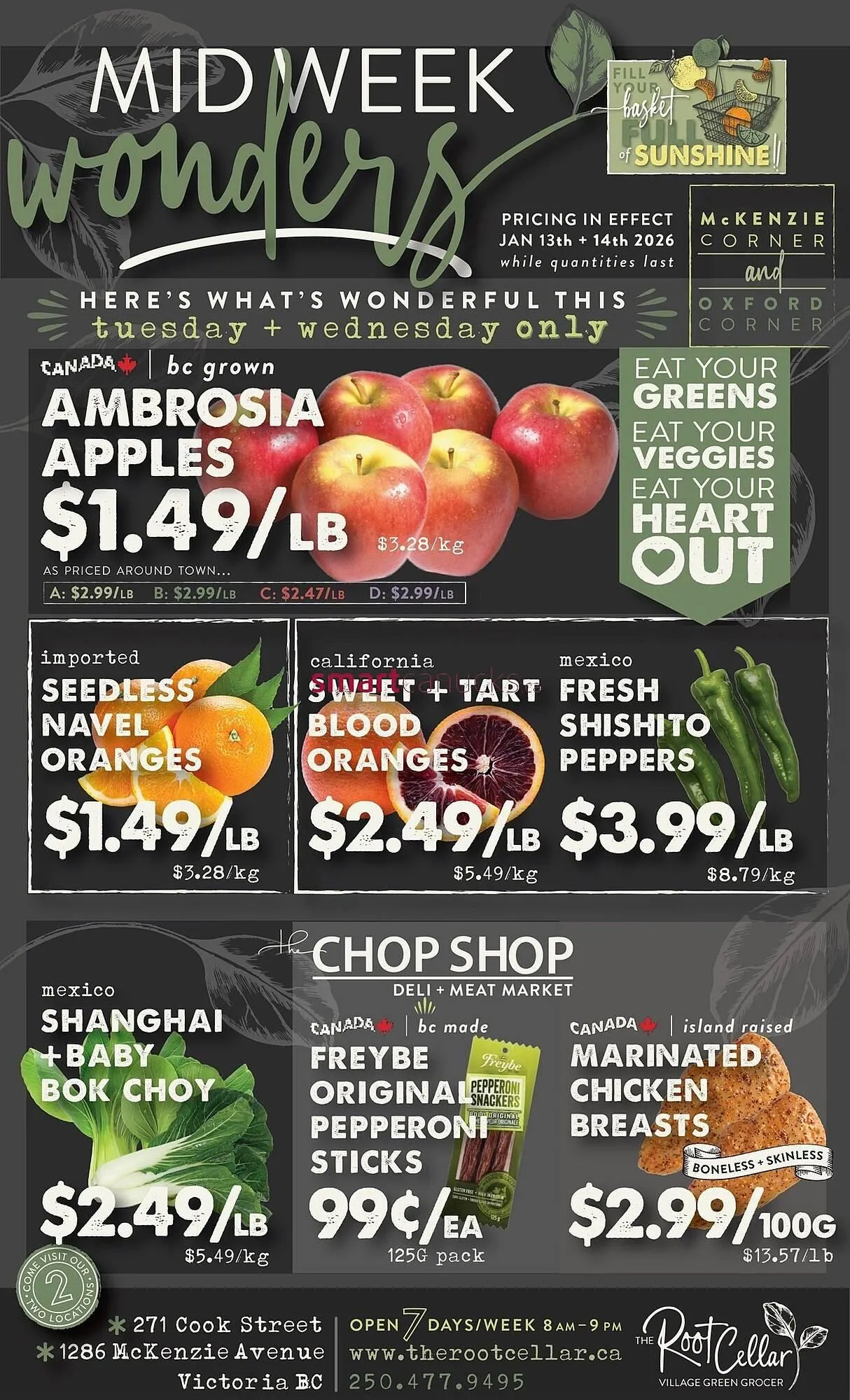 The Root Cellar flyer from January 13 to January 14 2026 - flyer page 1