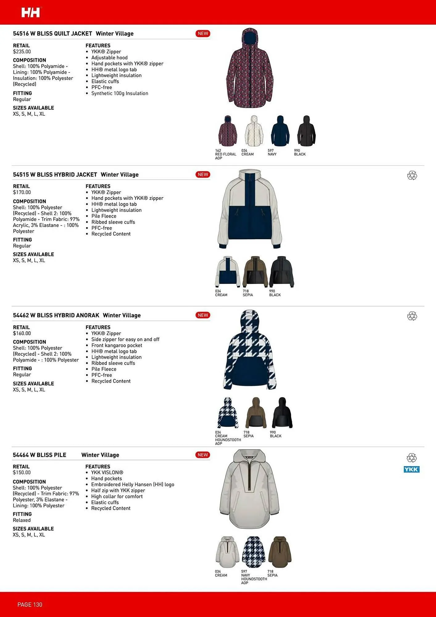 Helly Hansen flyer from September 11 to February 28 2026 - flyer page 130