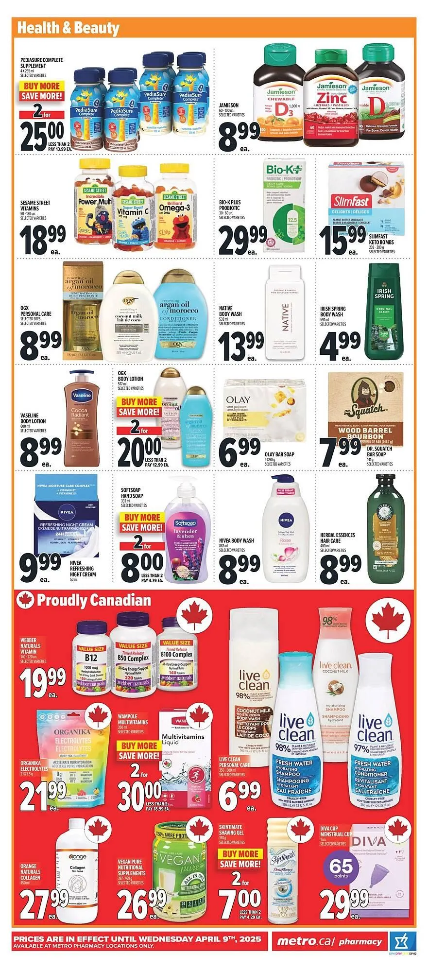 Metro flyer from April 3 to April 10 2025 - flyer page 15