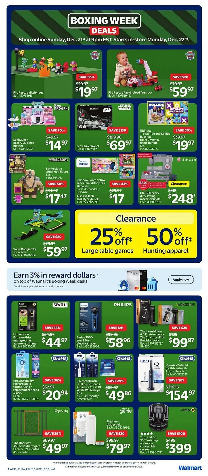 Walmart flyer from December 21 to December 31 2025 - flyer page 2