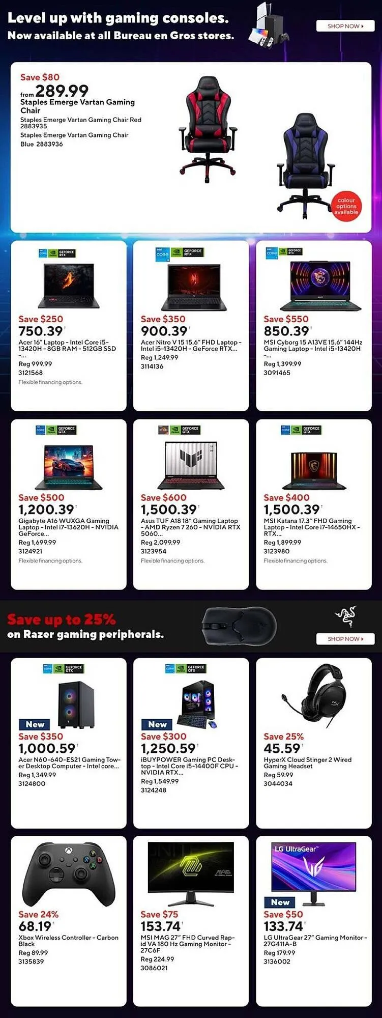 Staples flyer from November 21 to November 28 2025 - flyer page 6