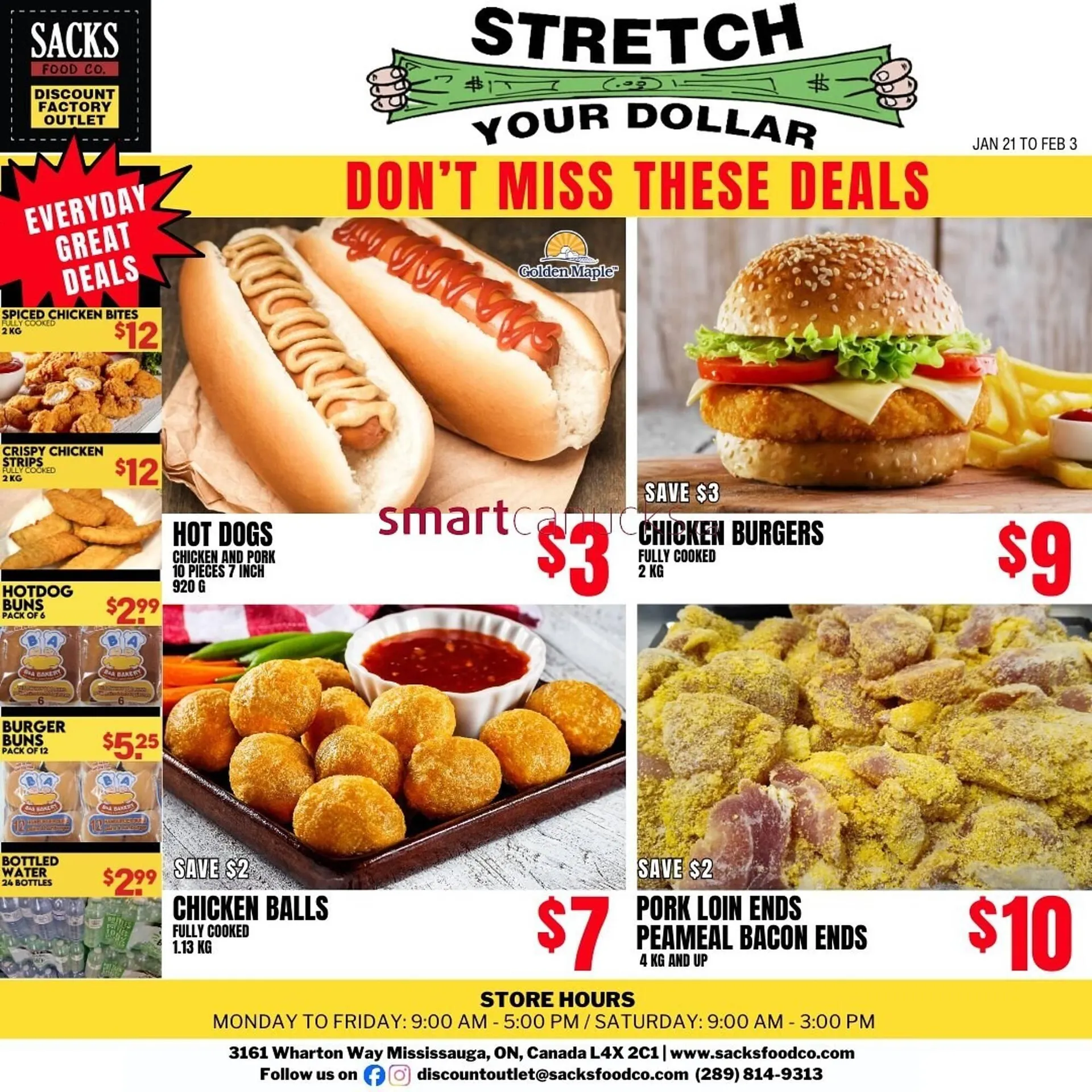 Sacks Food Co. flyer - 1