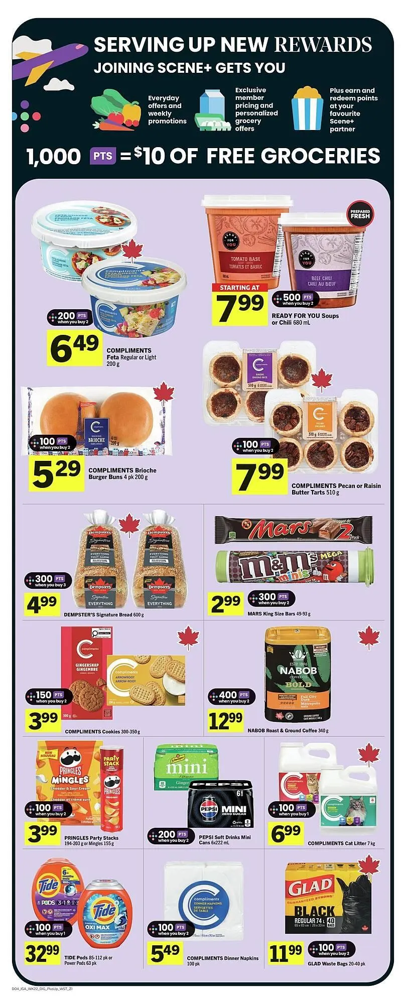 IGA flyer from September 26 to October 17 2025 - flyer page 9