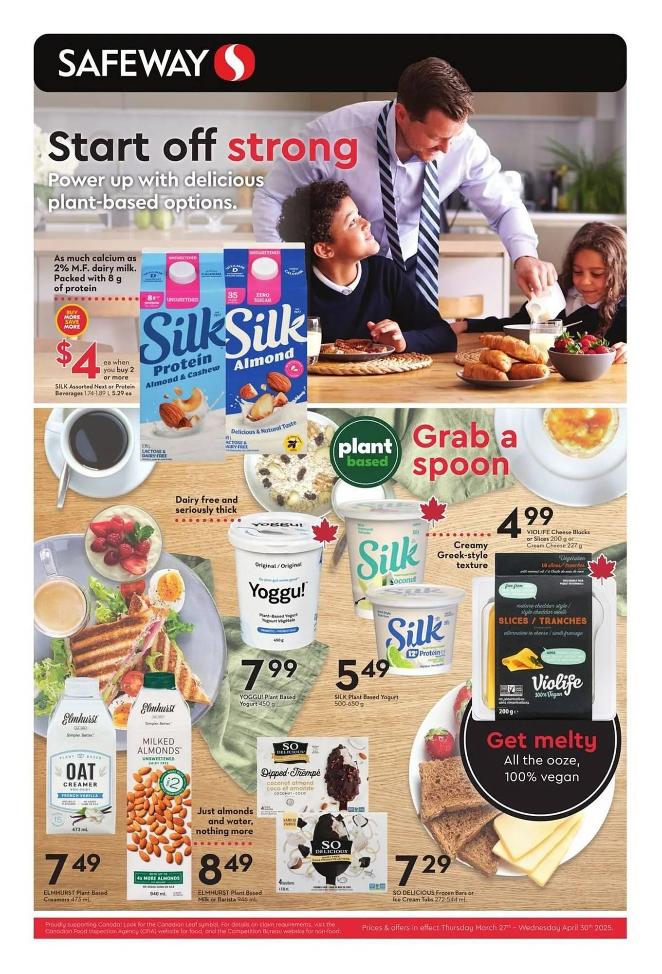 Safeway flyer from March 27 to April 30 2025 - flyer page 1