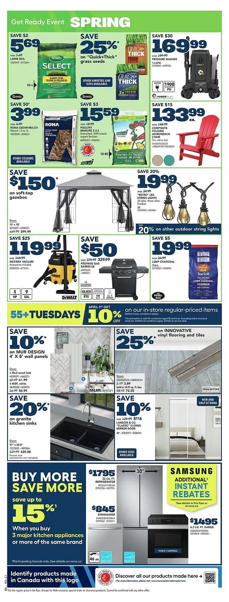 RONA flyer from March 28 to April 4 2025 - flyer page 2