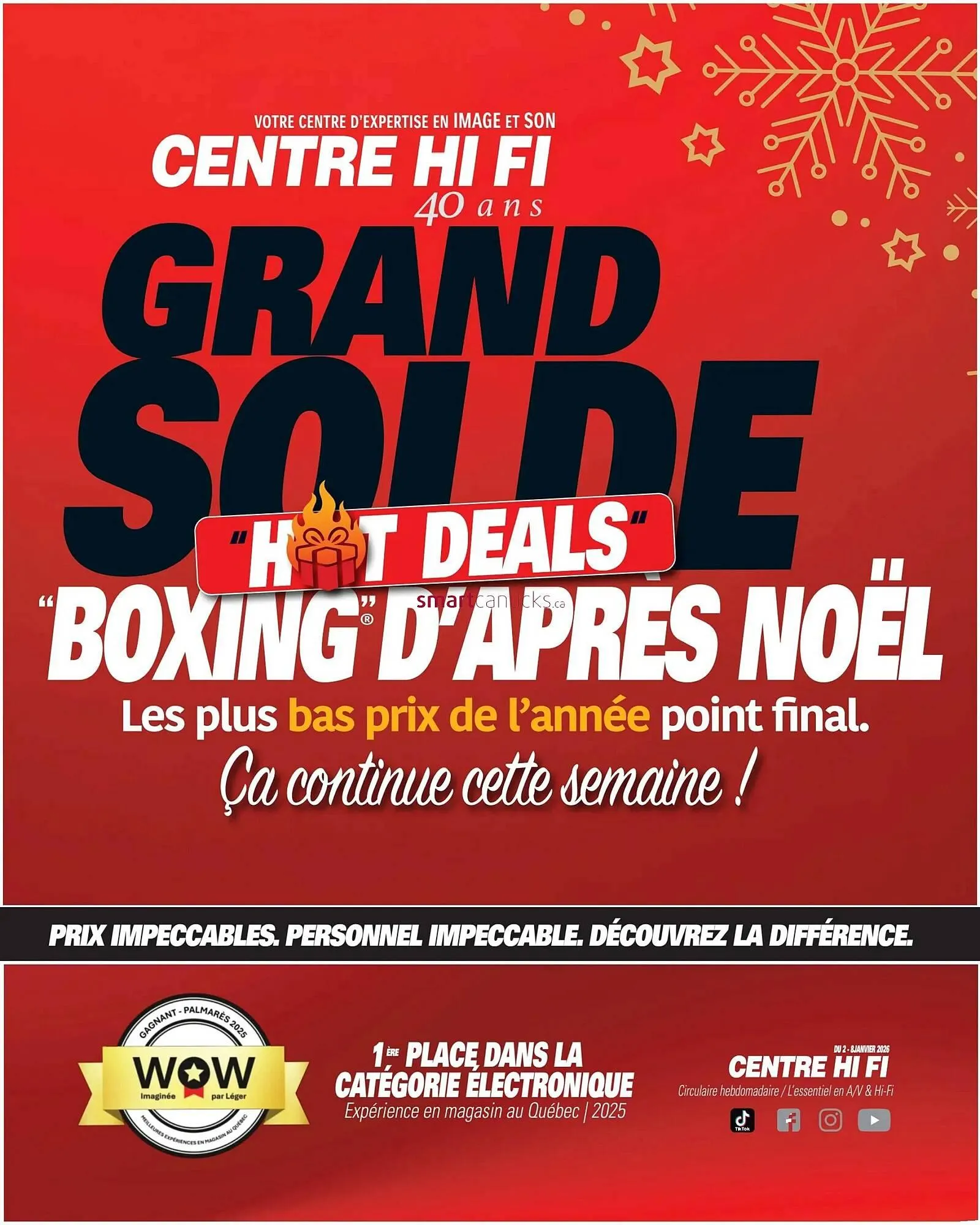 Centre Hi-Fi flyer from January 2 to January 8 2026 - flyer page 1