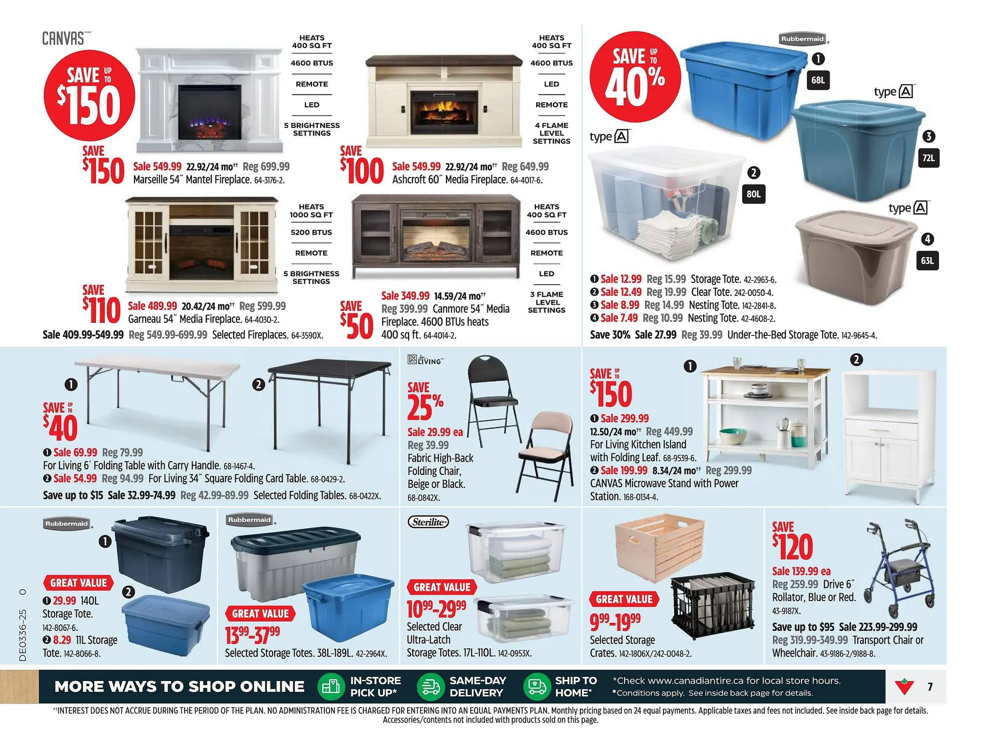 Canadian Tire flyer from August 28 to September 3 2025 - flyer page 7