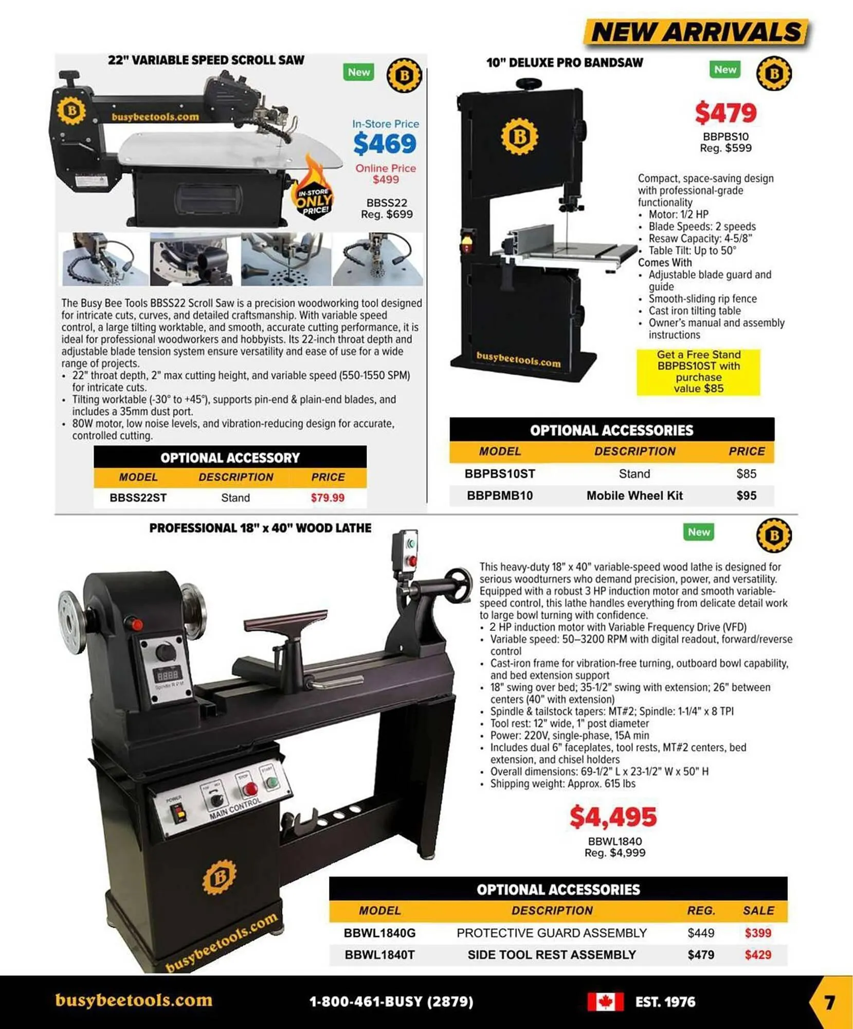 Busy Bee Tools flyer from September 9 to October 18 2025 - flyer page 7