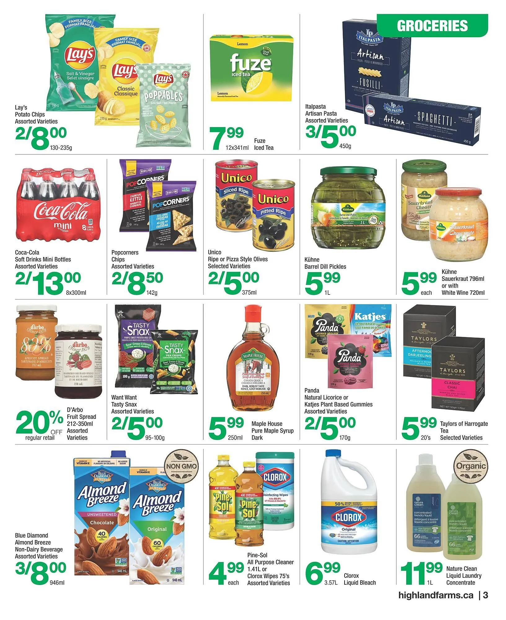 Highland Farms flyer from May 22 to June 4 2025 - flyer page 3