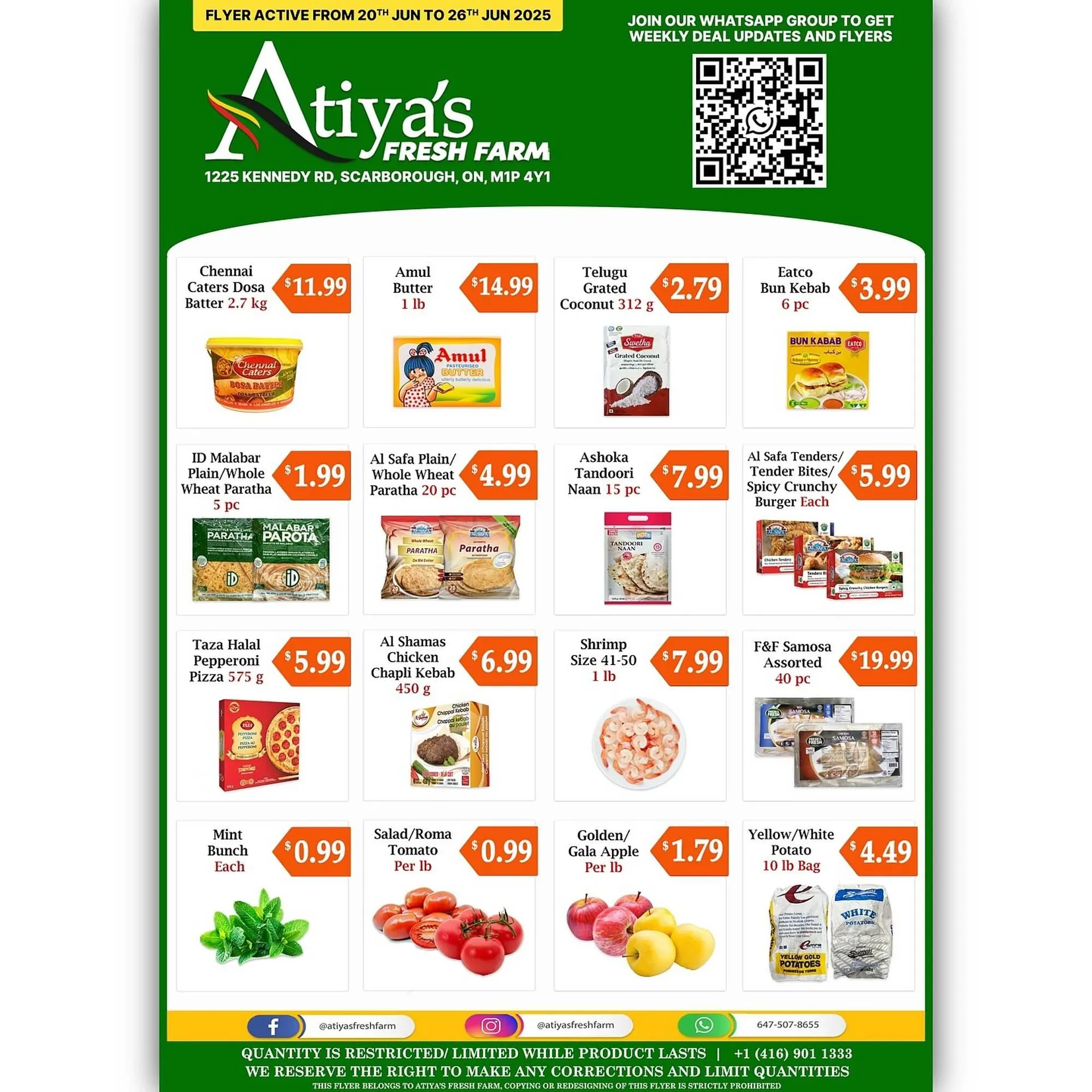 Atiya's Fresh Farm flyer from June 20 to June 26 2025 - flyer page 3