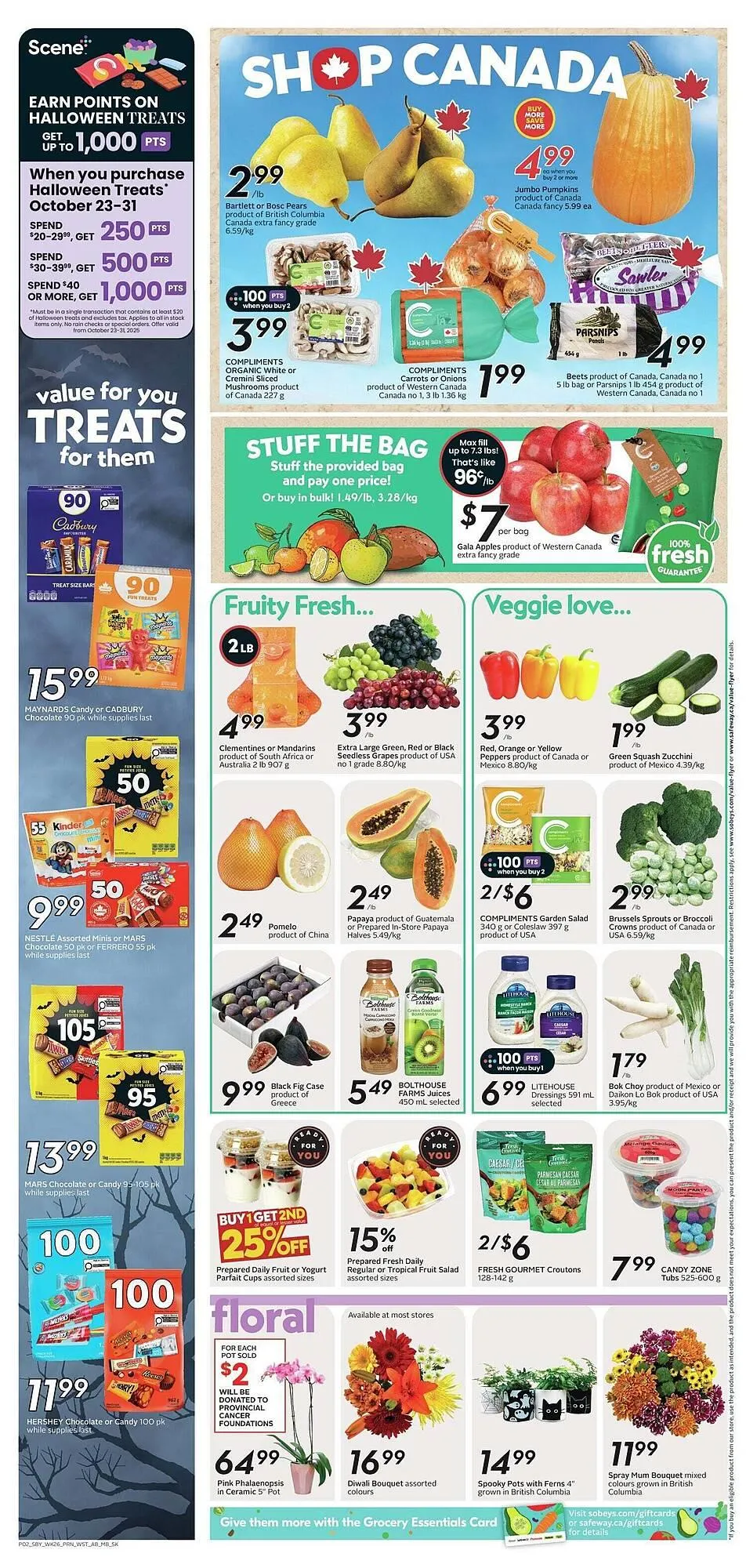 Safeway flyer from October 23 to October 29 2025 - flyer page 5