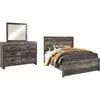 Wynnlow 5 Piece Queen Panel Bedroom - Gray