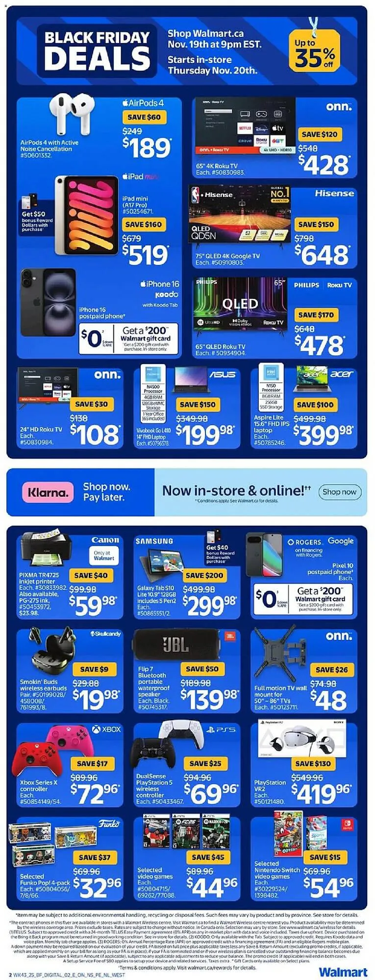 Walmart flyer from November 19 to November 26 2025 - flyer page 3