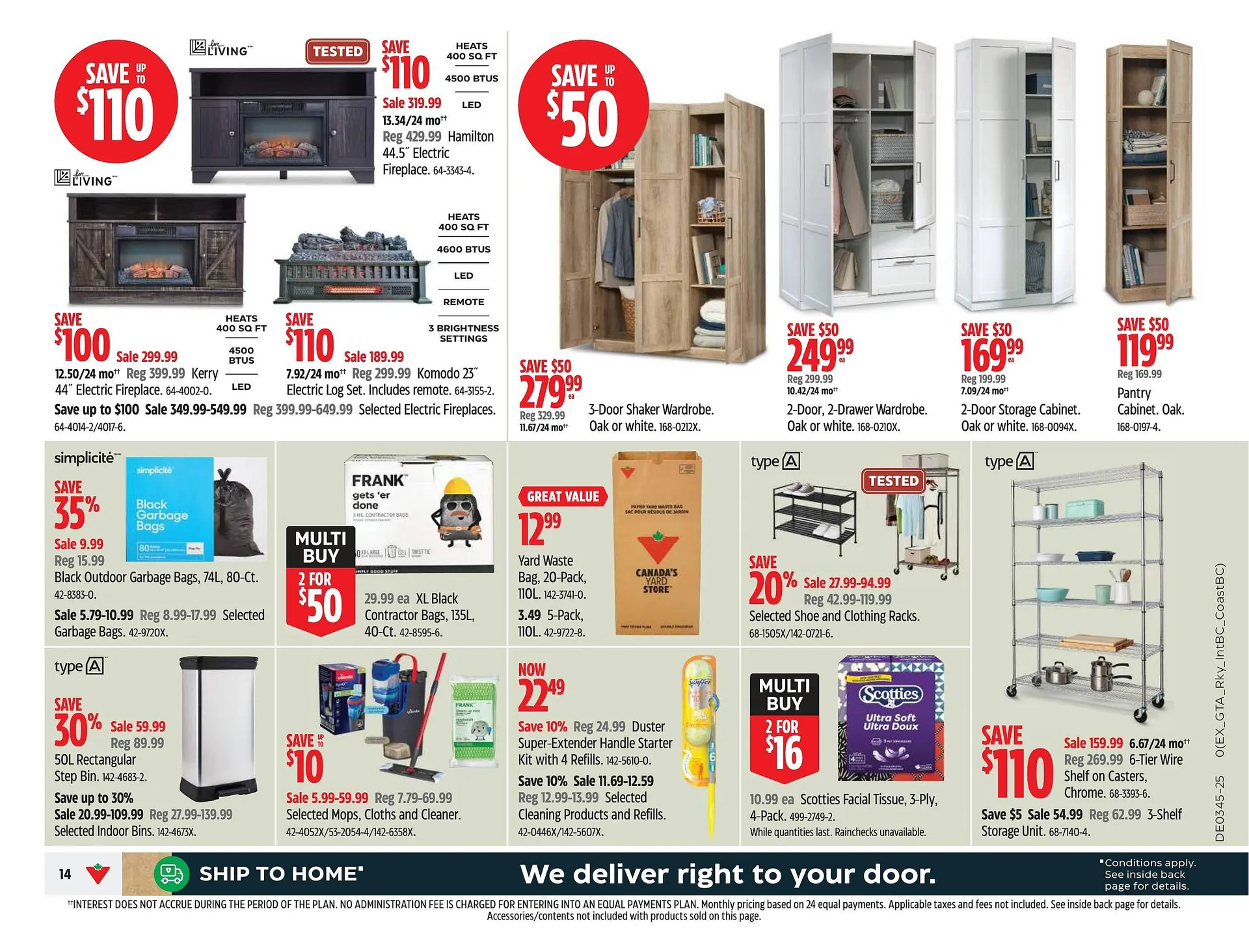 Canadian Tire flyer from October 30 to December 5 2025 - flyer page 14