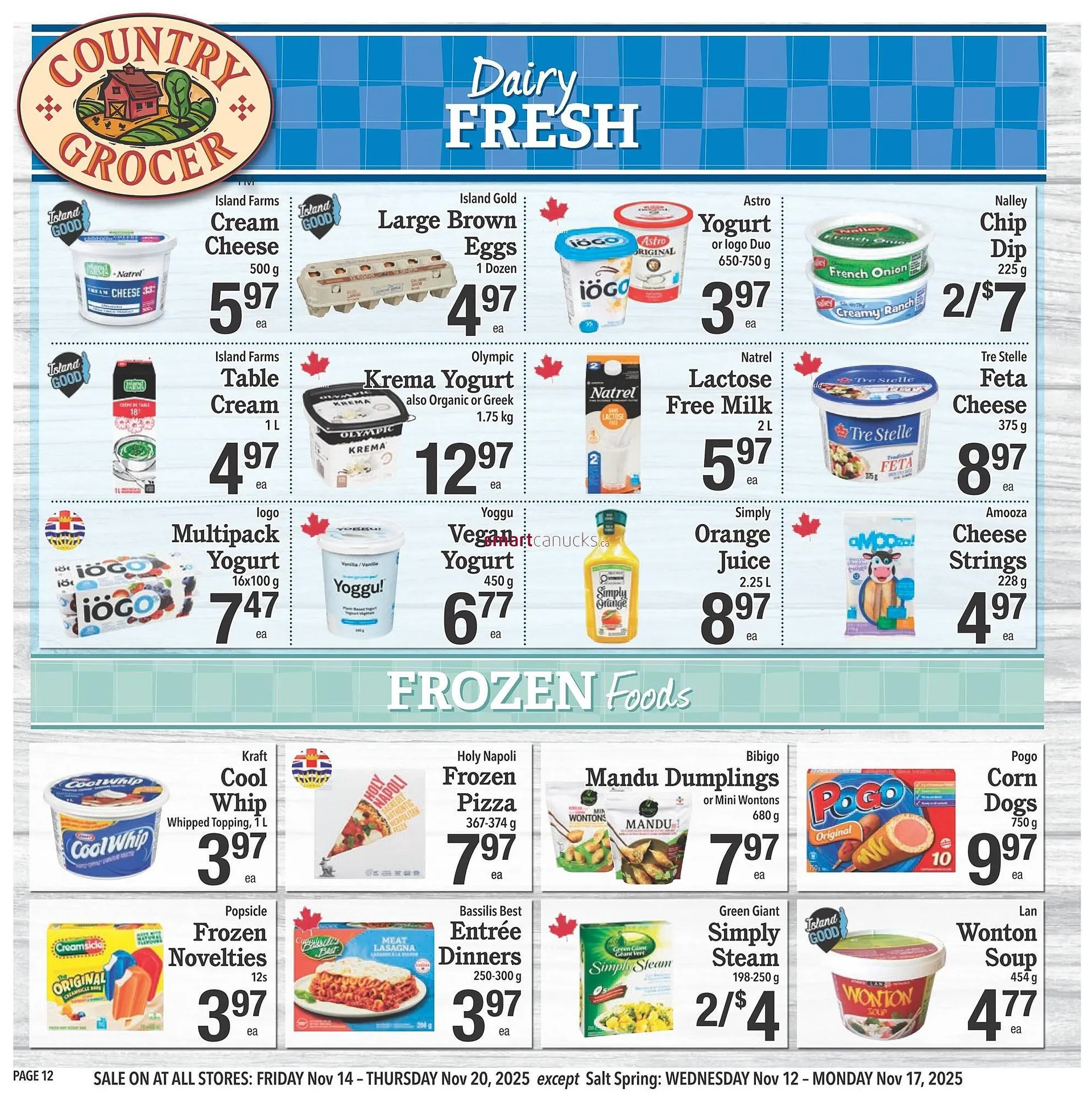 Country Grocer flyer from November 13 to November 19 2025 - flyer page 12