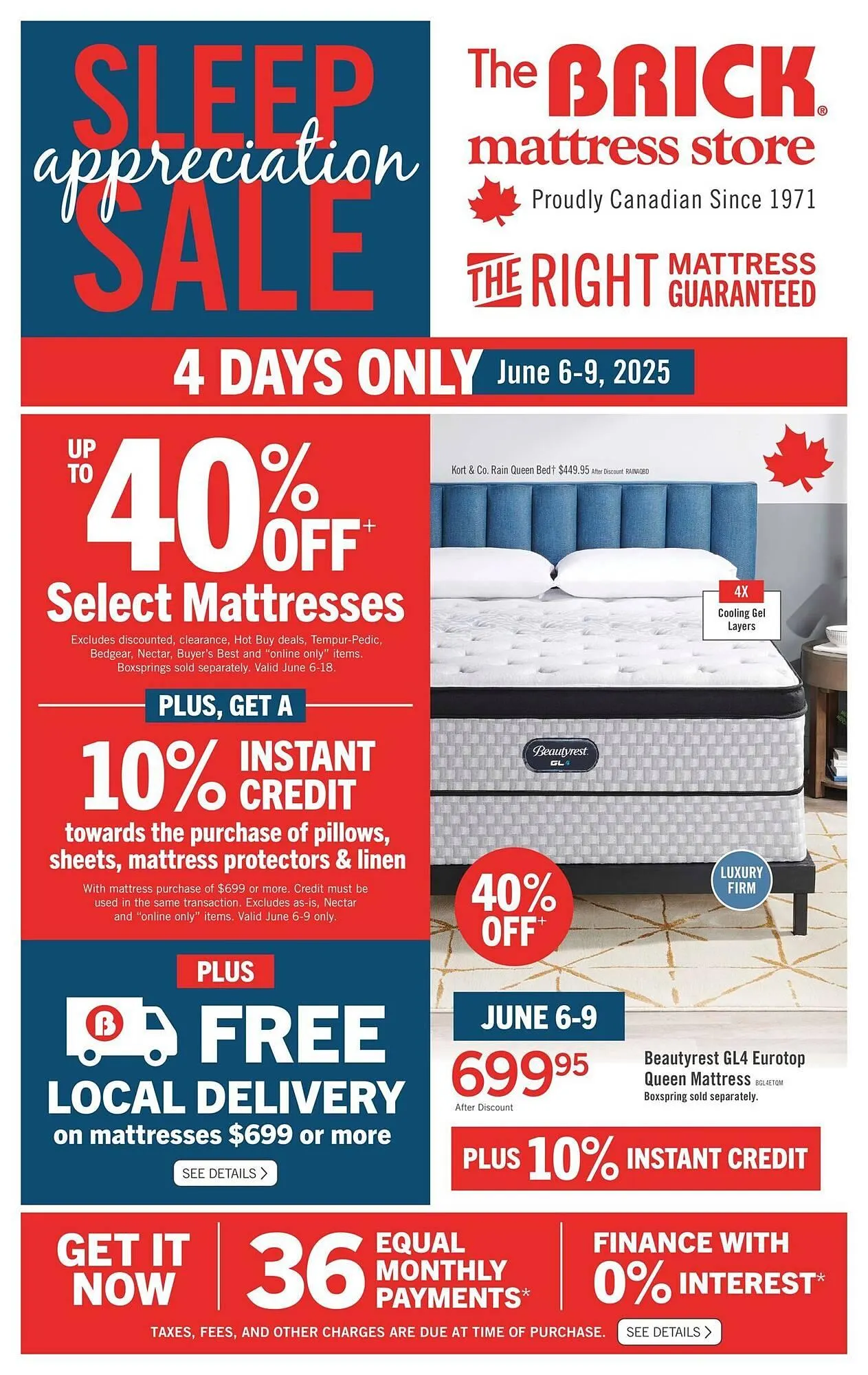 The Brick flyer from June 6 to June 13 2025 - flyer page 1