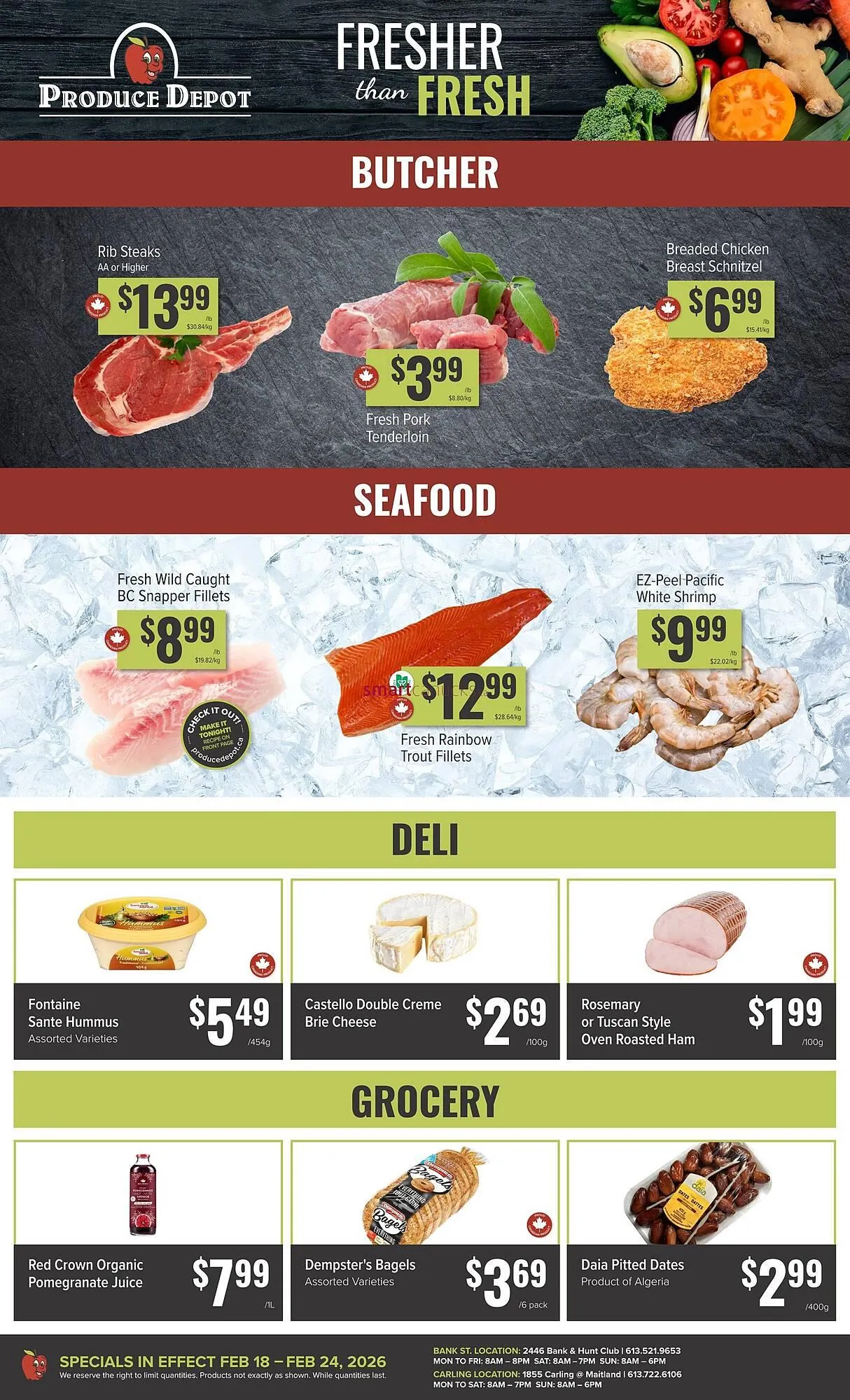 Produce Depot flyer from February 18 to February 24 2026 - flyer page 2