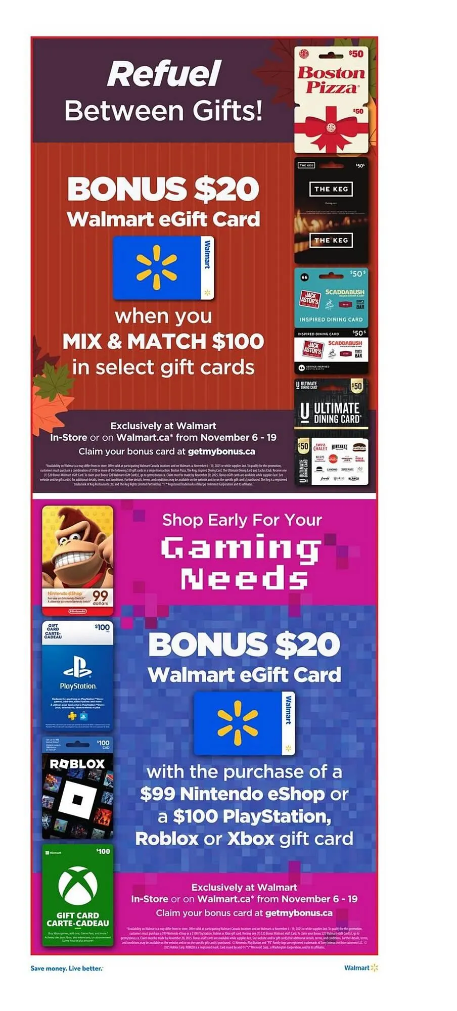 Walmart flyer from November 13 to November 19 2025 - flyer page 28