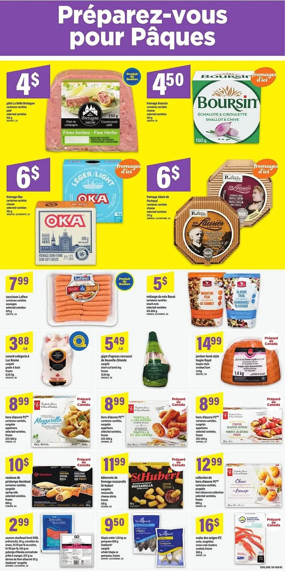 Maxi flyer from April 10 to April 24 2025 - flyer page 15