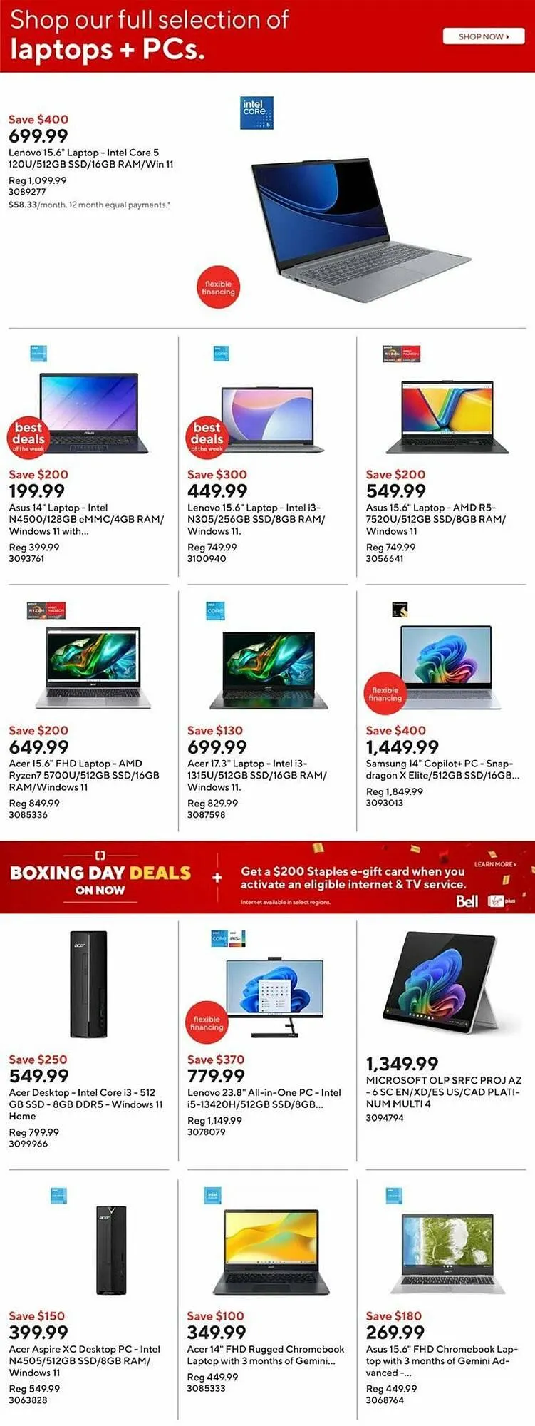 Staples flyer from January 2 to January 16 2025 - flyer page 10