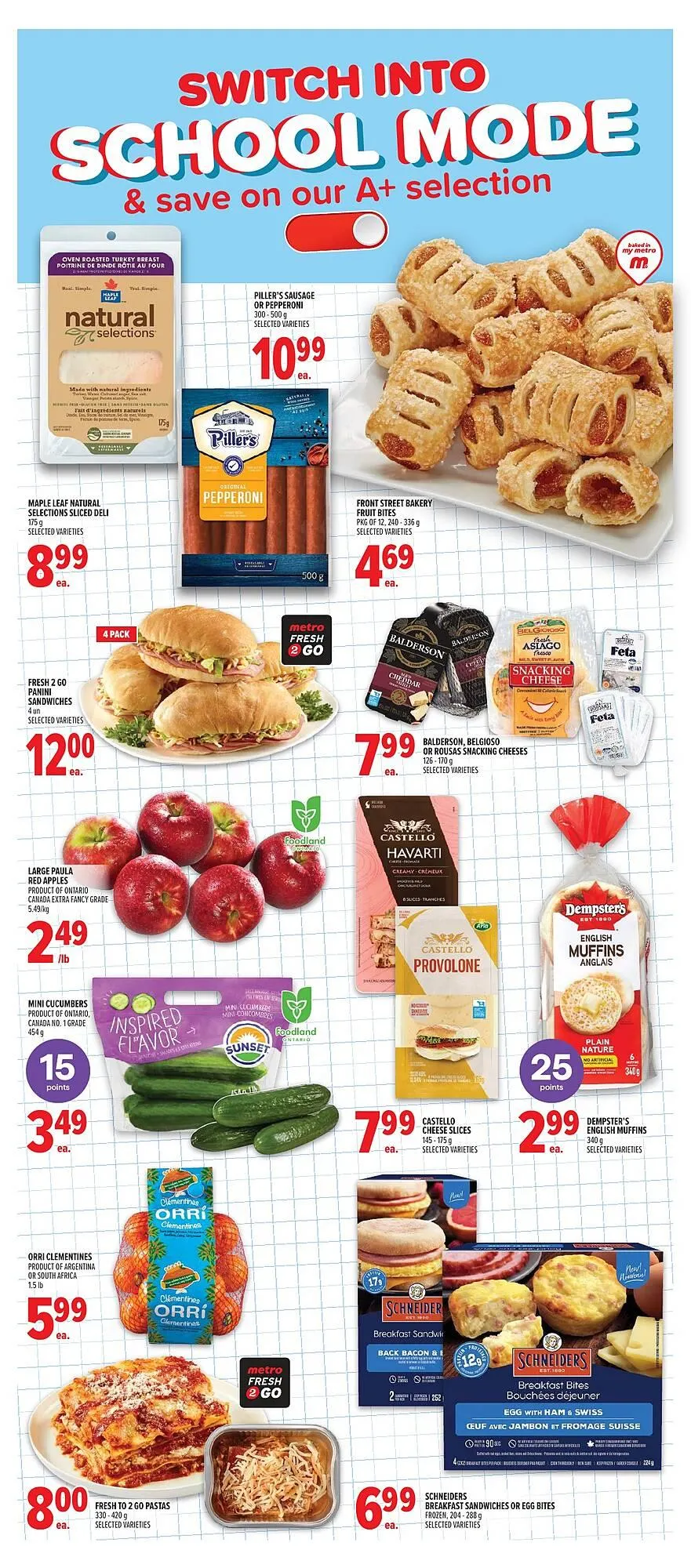 Metro flyer from August 28 to September 3 2025 - flyer page 10