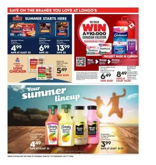 Longo's Flyer from June 25 to July 1 2026 - flyer page 22