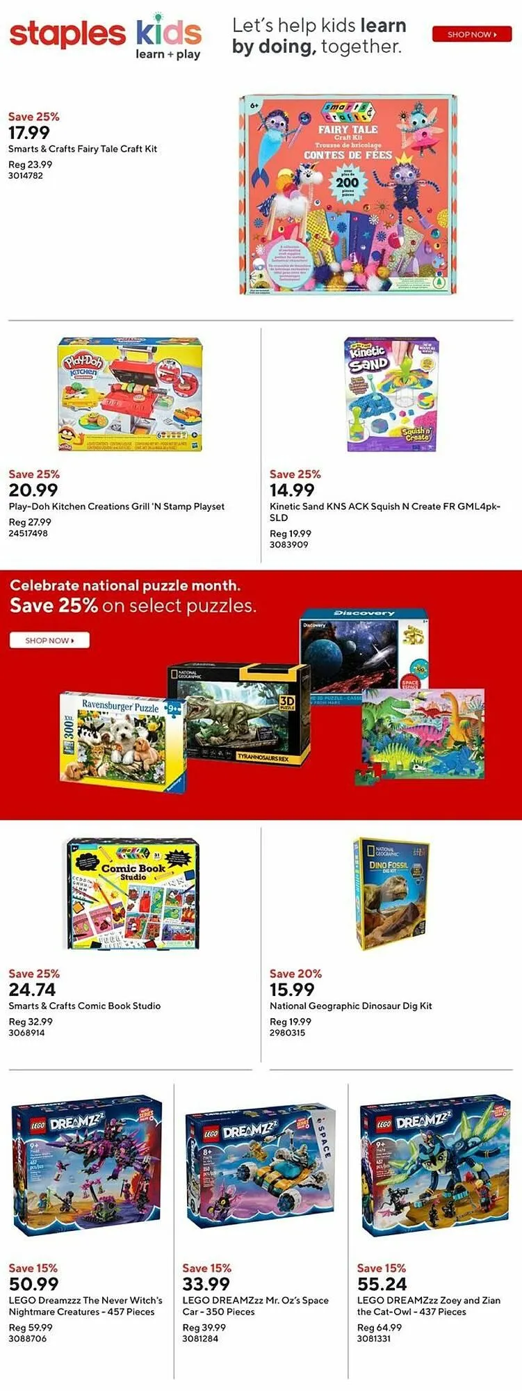 Staples flyer from January 2 to January 16 2025 - flyer page 24