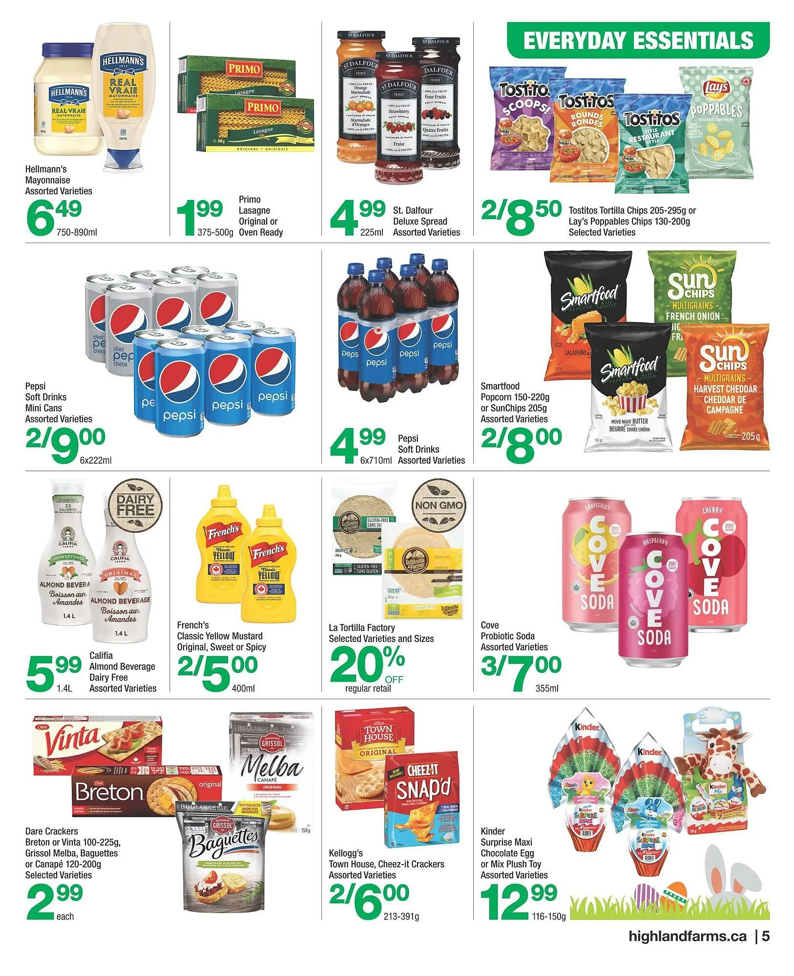 Highland Farms flyer from April 11 to May 1 2025 - flyer page 5