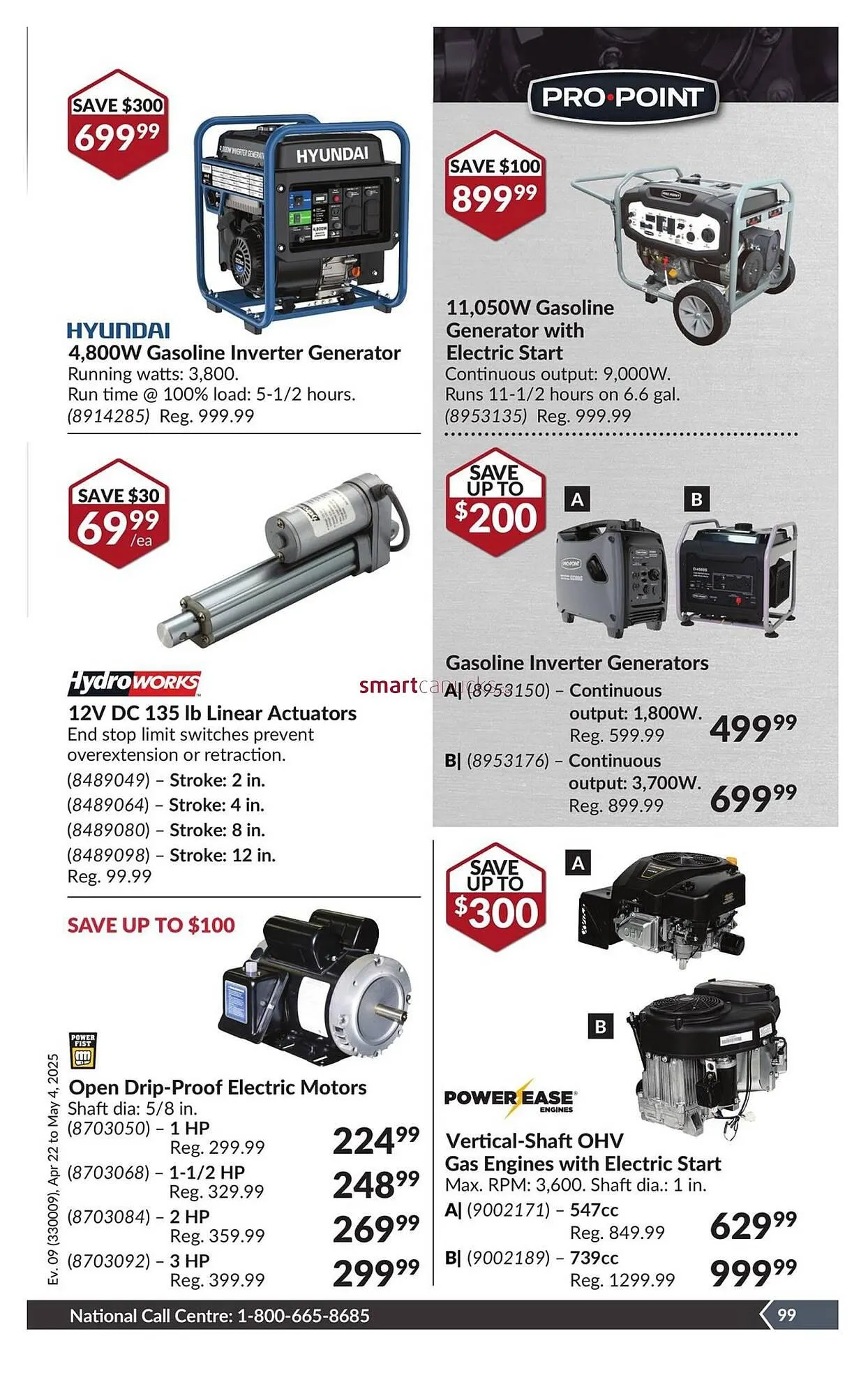 Princess Auto flyer from April 18 to April 24 2025 - flyer page 104