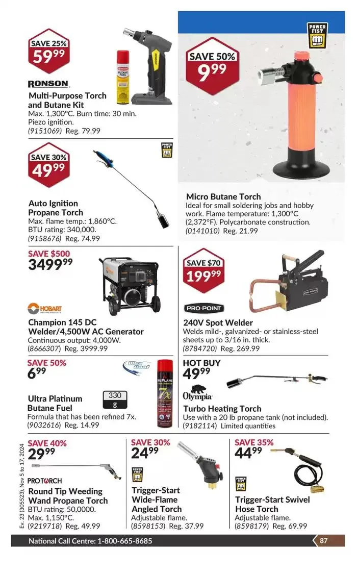 National Sale from November 5 to November 17 2024 - flyer page 91