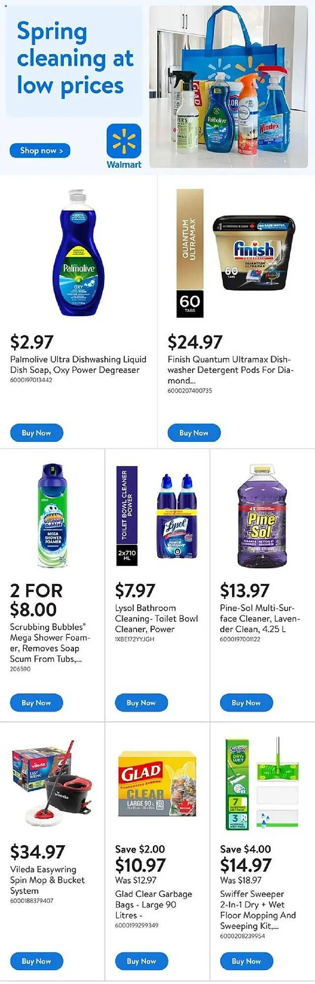 Walmart flyer from March 26 to April 9 2025 - flyer page 1
