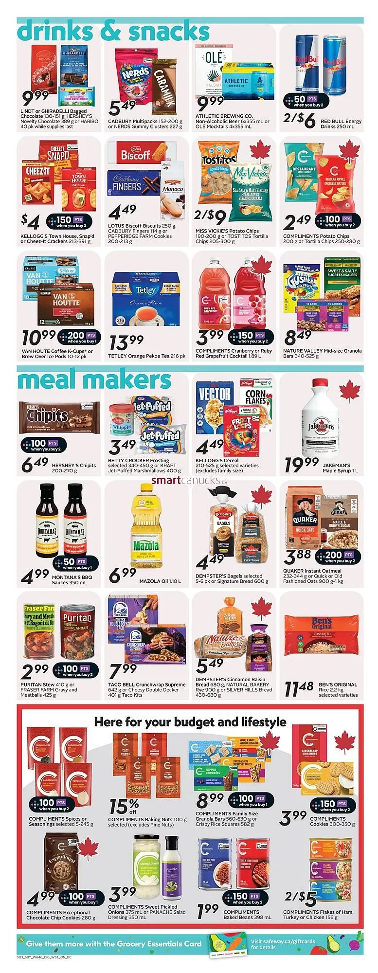 Safeway flyer from March 12 to March 18 2026 - flyer page 16