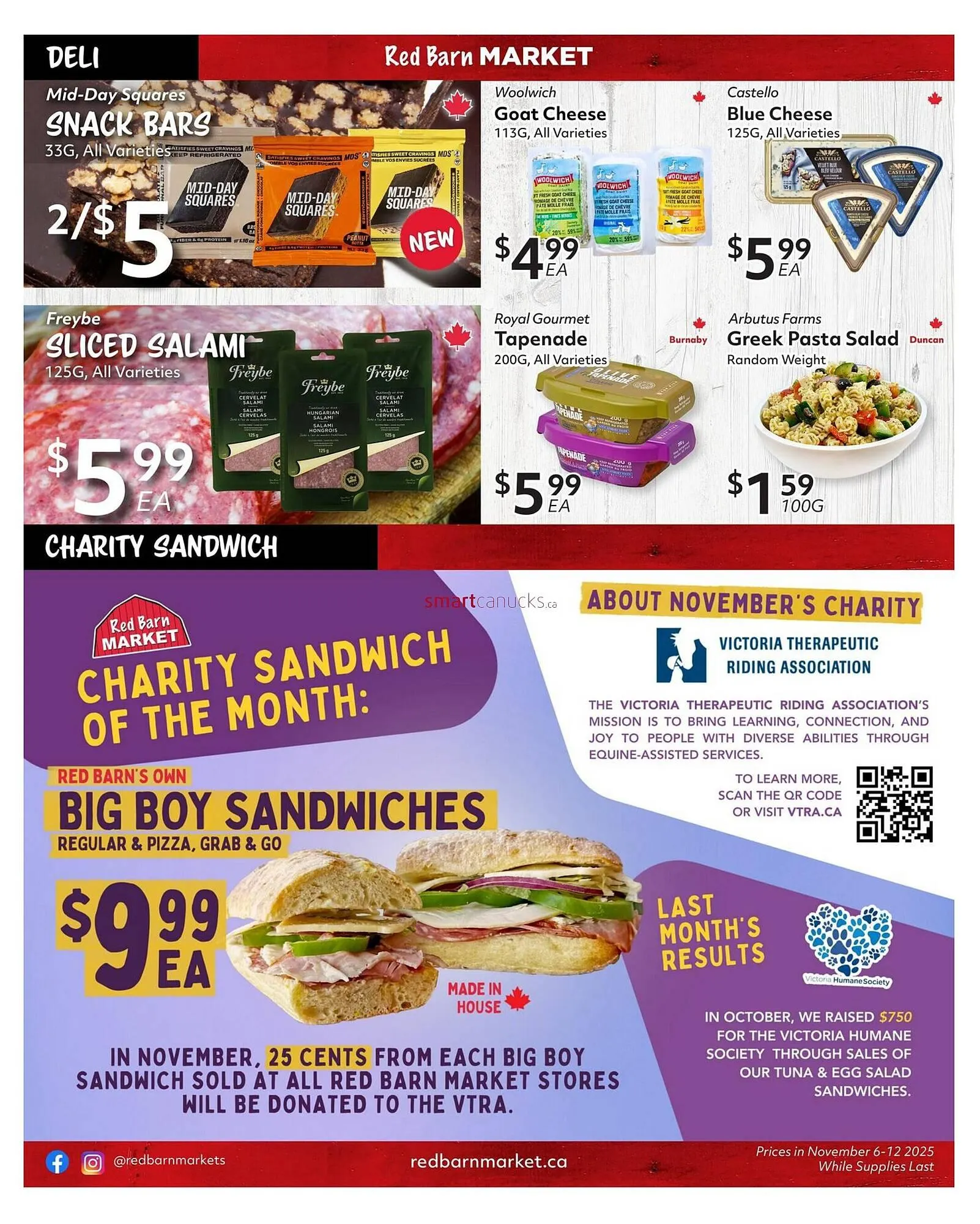 Red Barn Market flyer from November 6 to November 16 2025 - flyer page 3