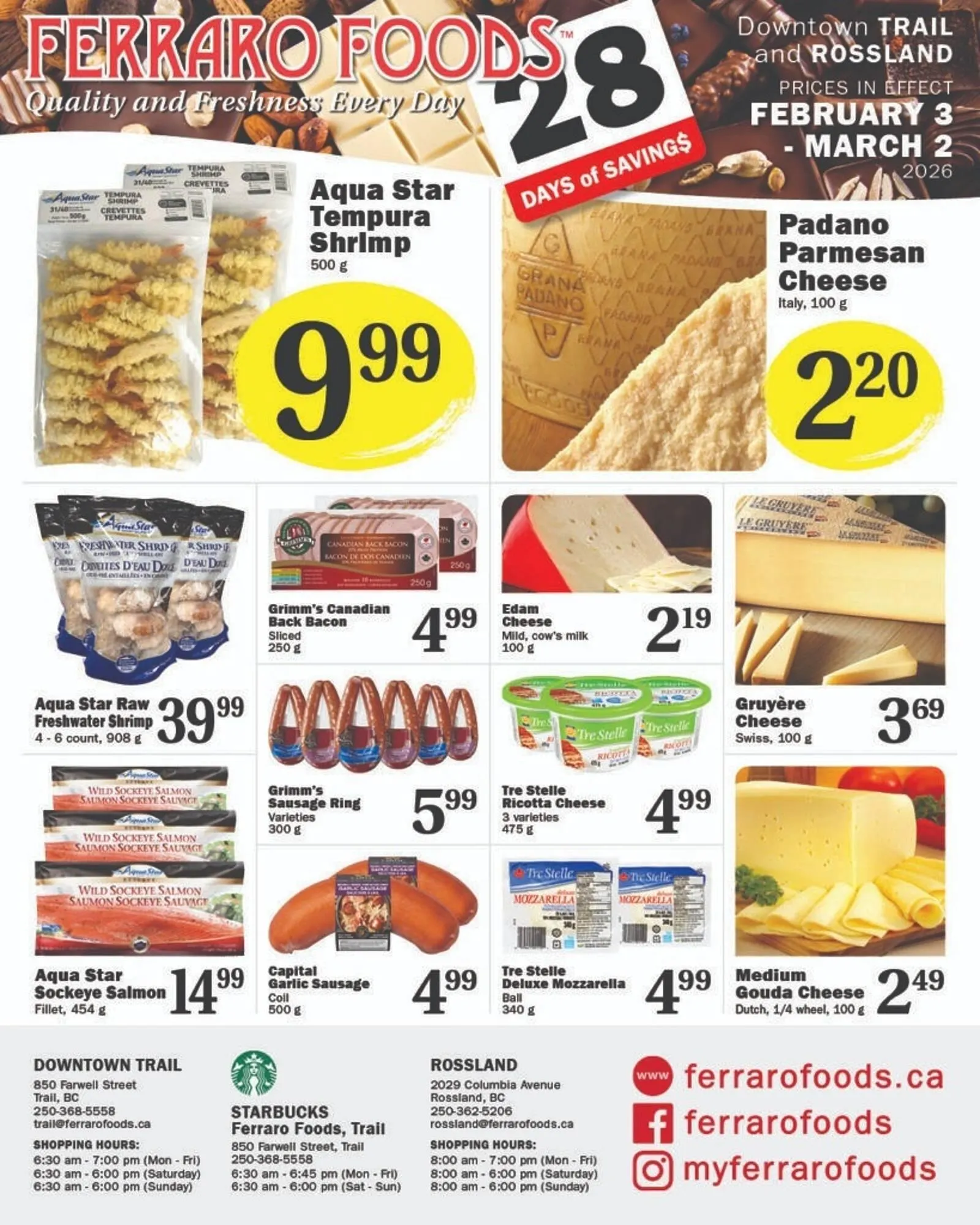 Ferraro Foods flyer - 1