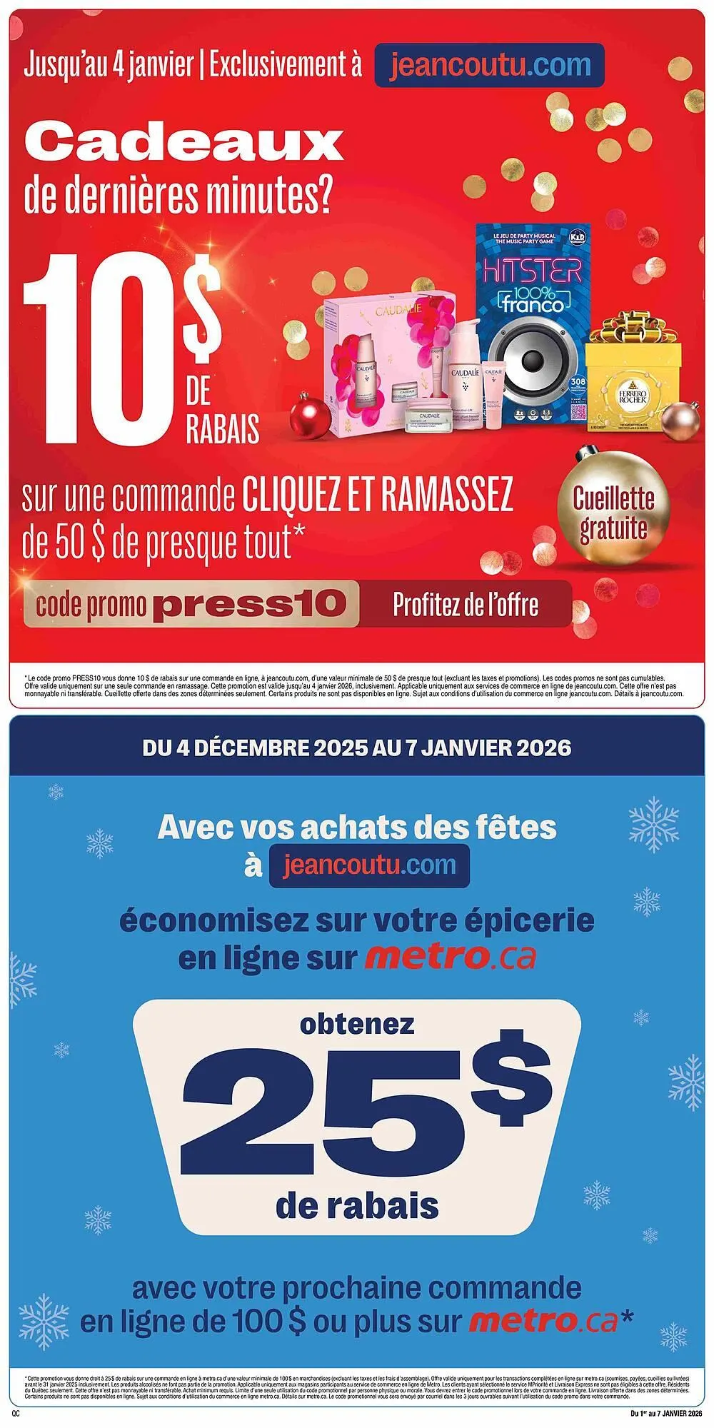 Jean Coutu flyer from January 1 to January 7 2026 - flyer page 9