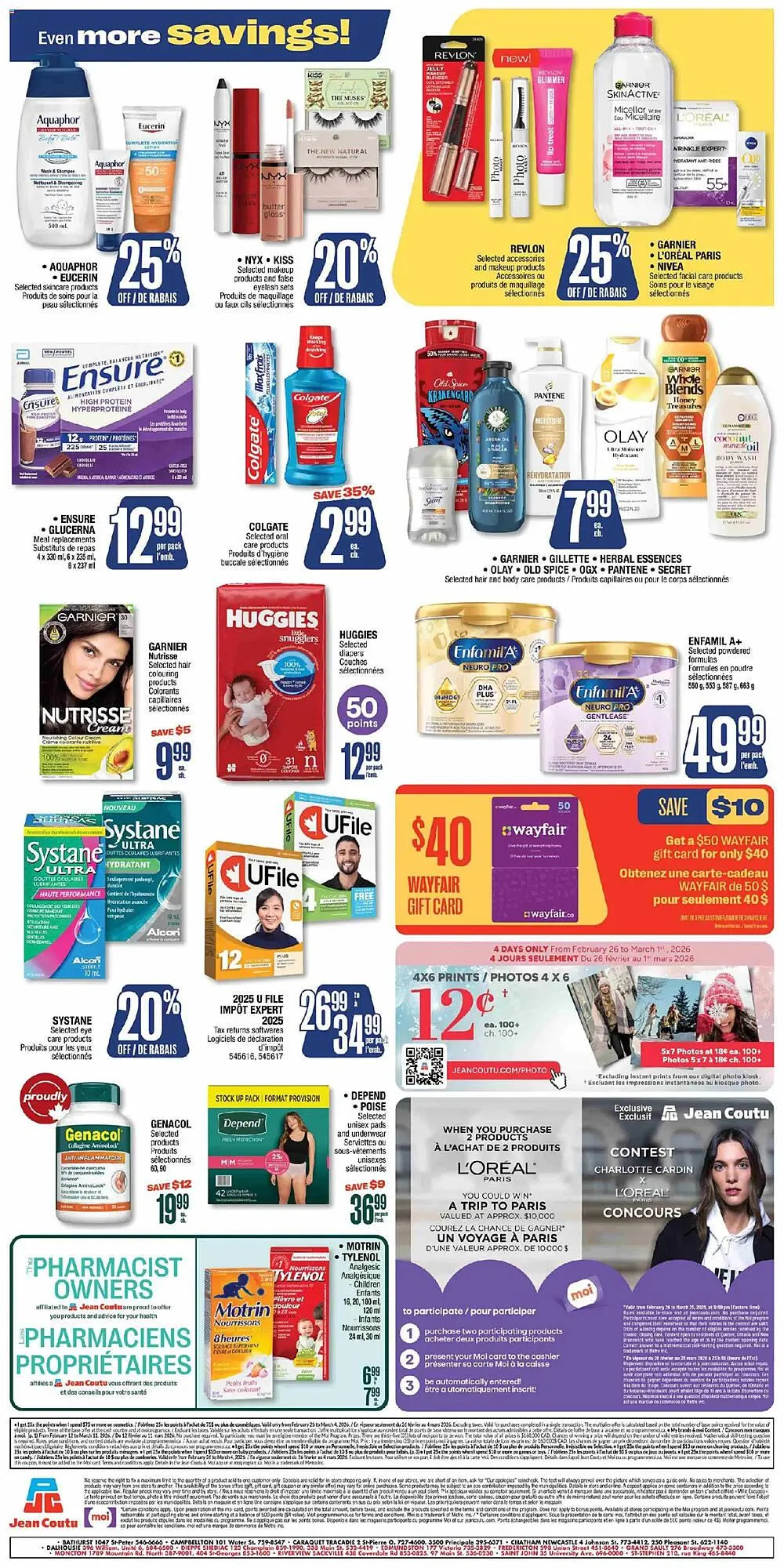 Jean Coutu flyer from February 26 to March 5 2026 - flyer page 3