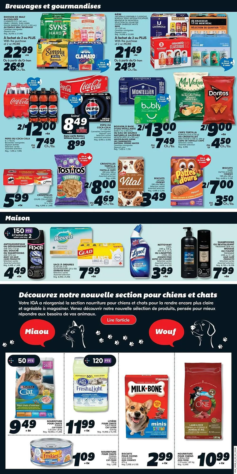 IGA flyer from January 22 to January 28 2026 - flyer page 10