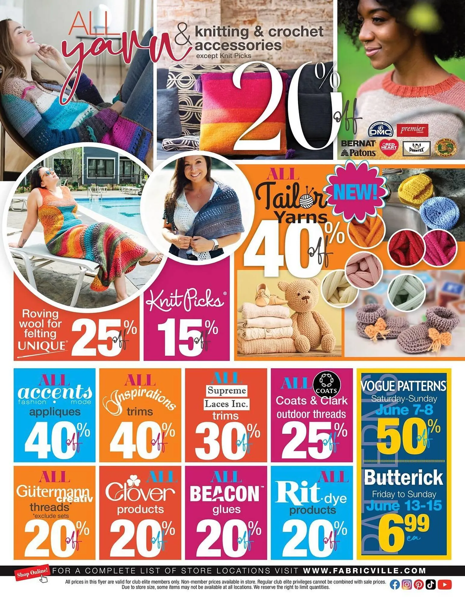 Fabricville flyer from May 21 to June 15 2025 - flyer page 7