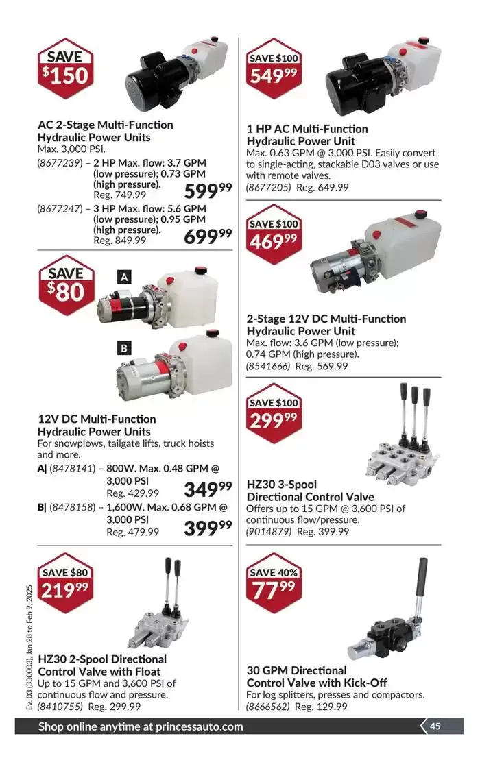 Discounts and promotions from January 28 to February 9 2025 - flyer page 50